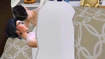 Japanese Teen Masturbates On Computer And Then Sneaks Into Sister'S Room