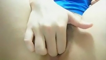 Real Korean Homemade Video Of A Teen Masturbating With A Cucumber