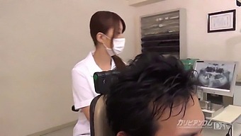 Japanese Dentist Gives A Breast Job - Working Tits And Missing Tits (1)