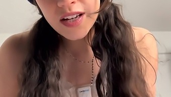 Quinn Finite'S Self-Pleasure Journey With A Big Bust And Cowgirl Sex On Bed Rest.